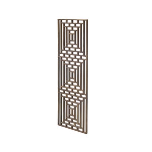 Rectangular Plain Wood Geometric Pattern Wall Panel W225e - Etsy