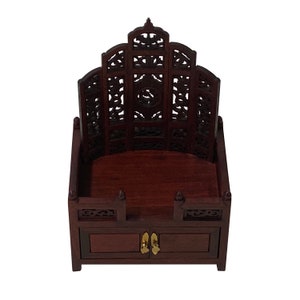 Chinese Rosewood Furniture Offering Shrine Miniature Display Art ws2674E image 6