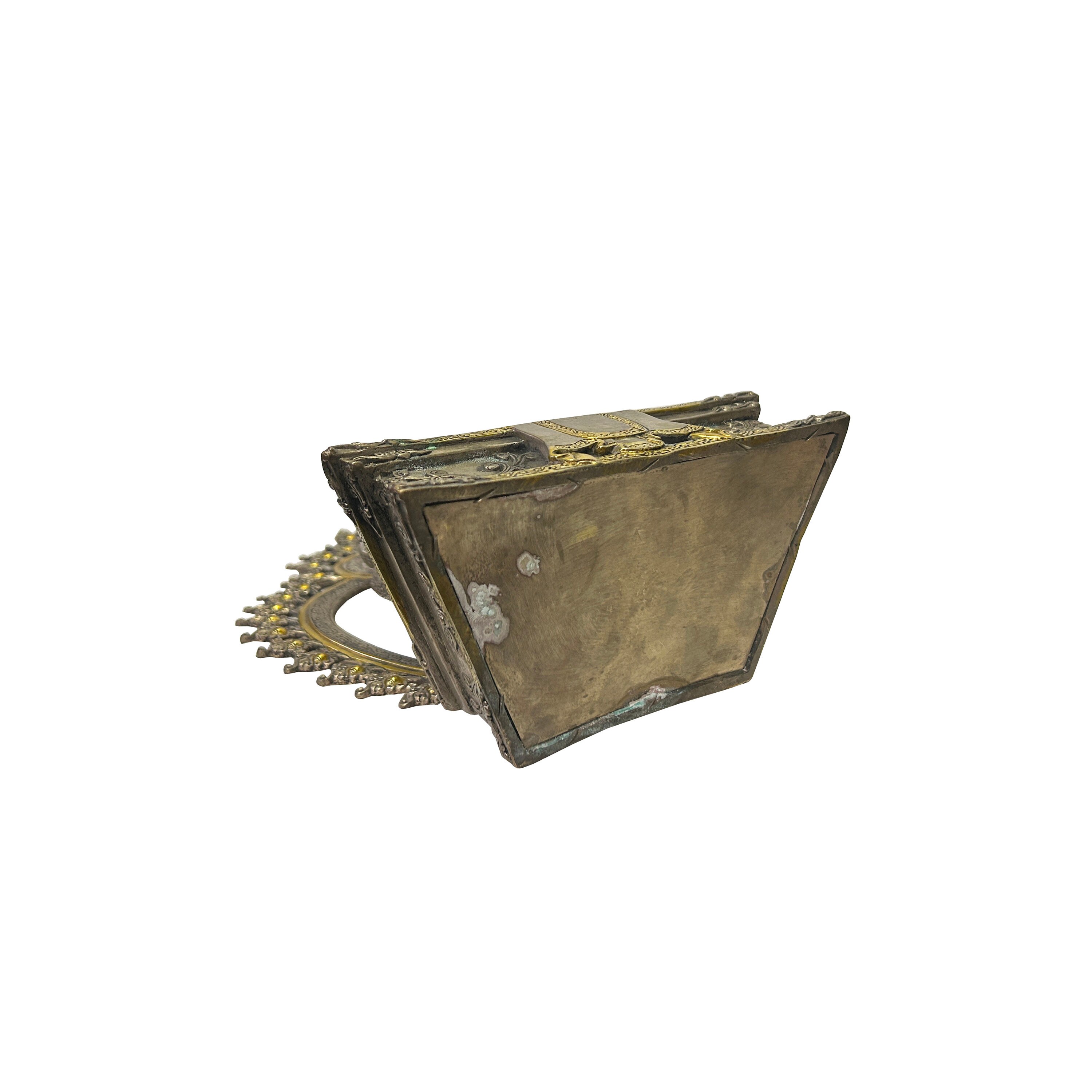 うのにもお得な Distressed Shakyamuni Sitting Metal Color Copper Pewter パーカッション・打楽器
