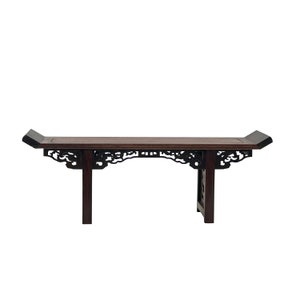 Decoración de mesa de altar en miniatura hecha a mano en palisandro chino ws3745E
