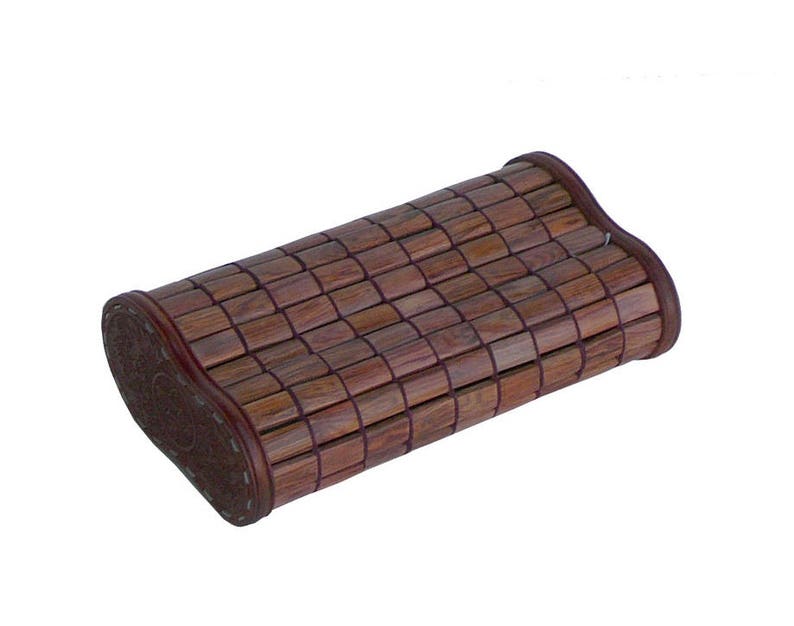 Quality Handmade Chinese Huanghuali Rosewood Tile Pillow fs700E Quality Handmade Chinese Huanghuali Rosewood Tile Pillow fs700E