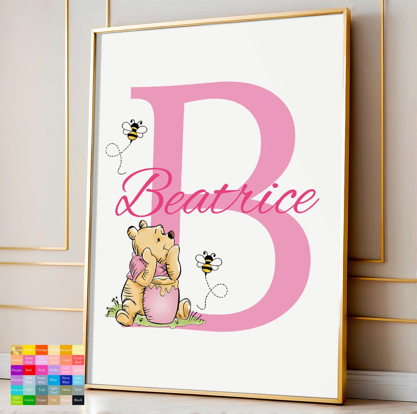 Baby Room Inital - Etsy