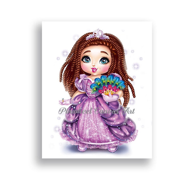 Princess Wall Art Baby Girl Room Wall Decor Princess Nursery Etsy