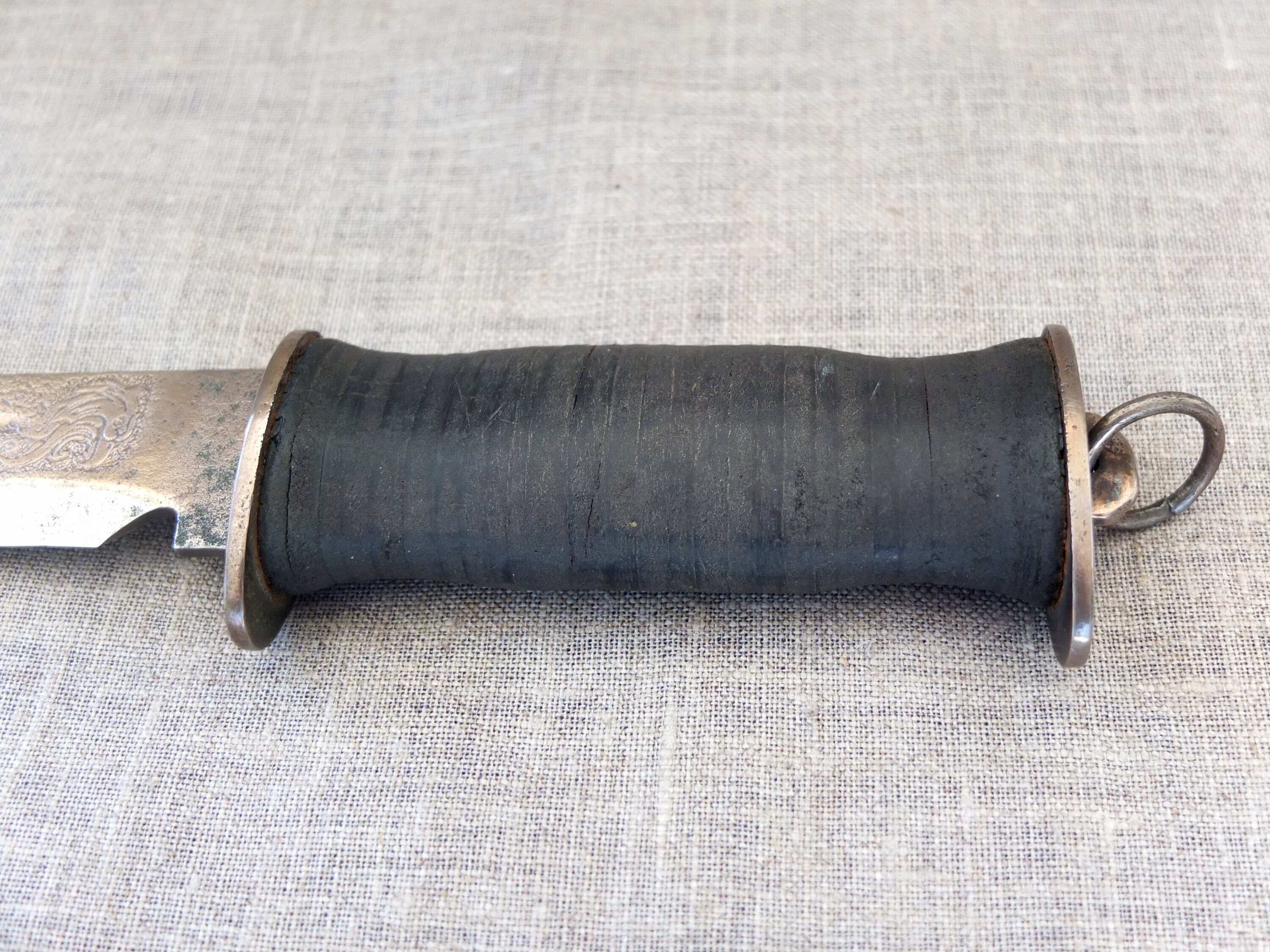 Engraved WWII Large EG Waterman American EGW Fighting Knife Etsy