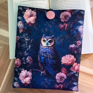 Protège-livres en tissu chouette magnifique