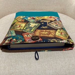 The Classics with Teal Bottom Fabric Book Cover