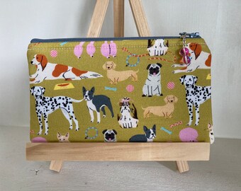 Dog Breeds Small Zipper Pouch