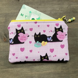 Porte-monnaie Amour de chat