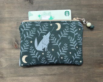 Howling Wolf Coin Purse