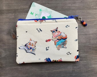 Musical Cats  Coin Purse