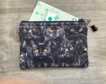 Black Cats  Coin Purse