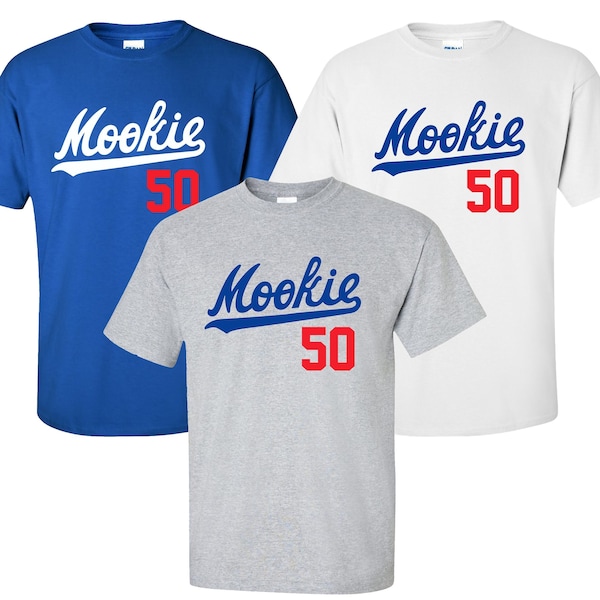 New "Mookie" T-Shirt | Available in Sizes S-4XL | Available in 3 Colors | 100% Cotton