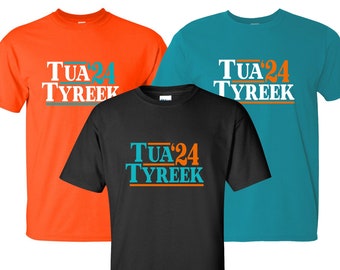 New "Tua Tyreek '24" T-Shirt | Available in Sizes S-4XL | Available in 3 Colors | 100% Cotton