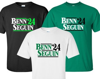 New "Benn Seguin '24" T-Shirt | Available in Sizes S-4XL | Available in 3 Colors | 100% Cotton