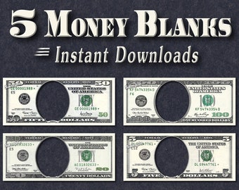 money template etsy