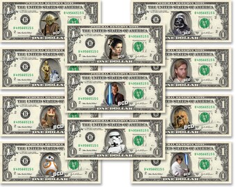 Barney Fife On A Real Money Custom Dollar Bill Art Cash Etsy - star wars characters on real money custom dollar bill art force awakens