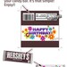 PRINTABLE Hershey's Happy Birthday Candy Bar Wrappers - Etsy