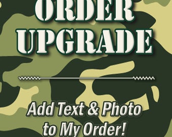 ORDER-UPGRADE: tekst aan mijn bestelling toevoegen