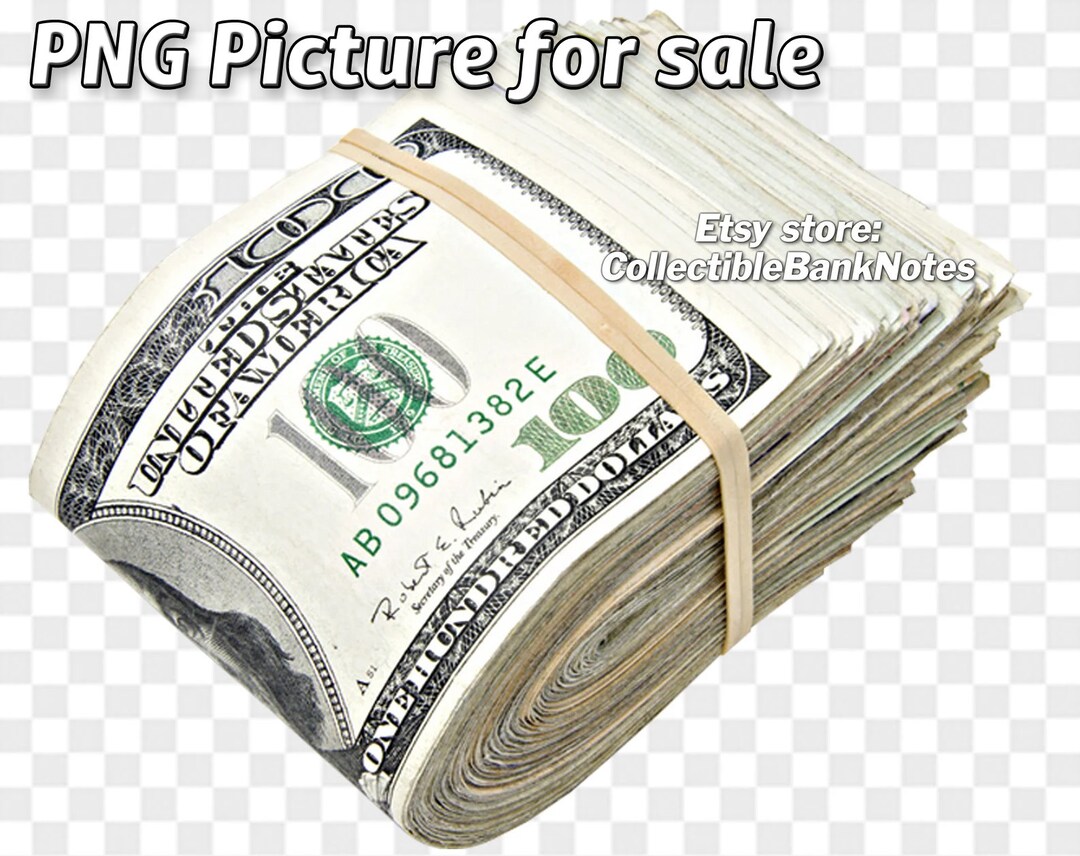 Real Cash Notes Real Stack Of Money