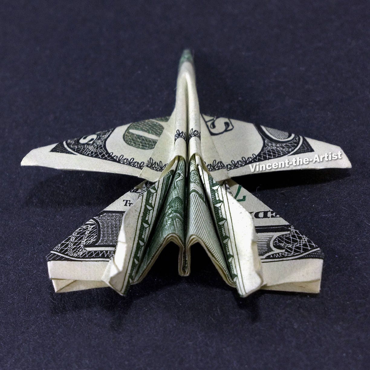 F18 Jet Fighter Money Origami Dollar Military Army Navy Etsy