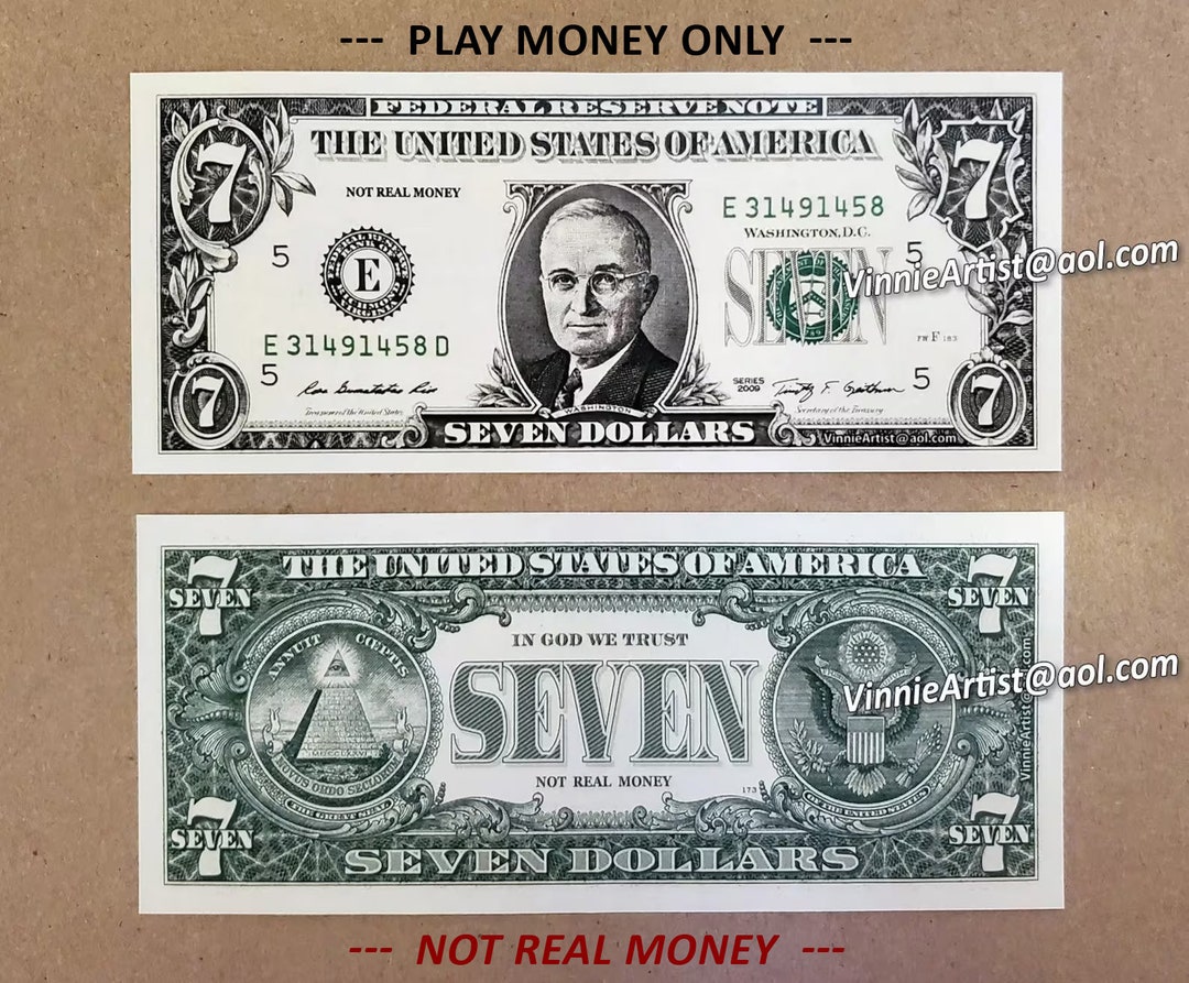 Fake 5 dollar bill deals
