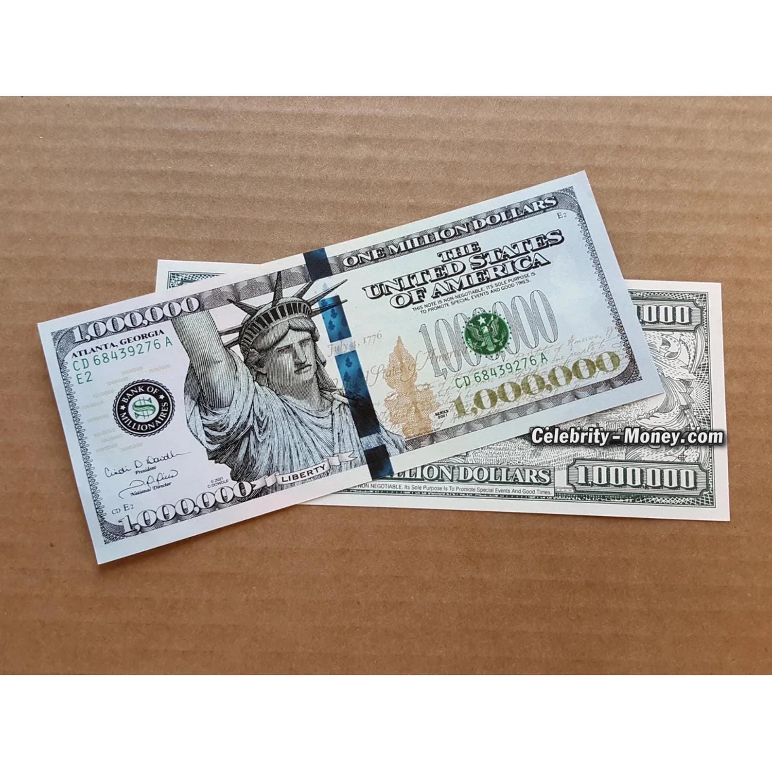 1-million-dollar-bill-printable-etsy for Free Printable Fake Million Dollar Bill 1 Million Dollar Bill Printable - Etsy for Free Printable Fake Million Dollar Bill