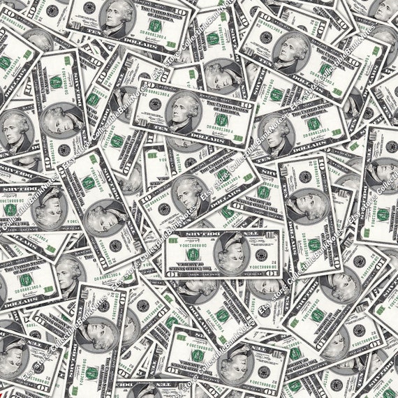 Black Money Background