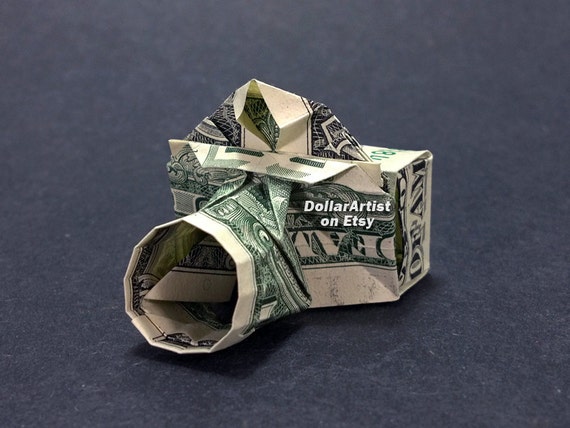 Camera Money Origami Art Dollar Bill Cash Photographer Sculptors Bank Note Dinero - 