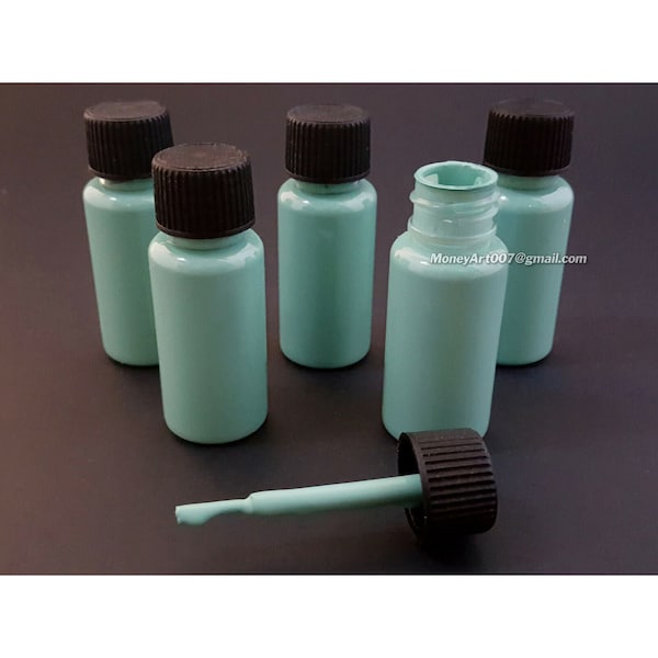 One(1) Custom Mixed Bianchi Touch up Paint - HAND MIXED - Celeste Color A must have for all Bianchi Riders Mechanic