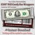 One Dollar Bill Glossy Sticker Decal Label High Glossy Money Cash Currency Bank Note Life Size ...