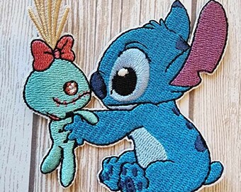 Buy Disney Lilo and Stitch Scrump Ohana Quote Character Disney Patches  Embroidered Patch / Iron on Patch / Clothes Material Patch Online in India  