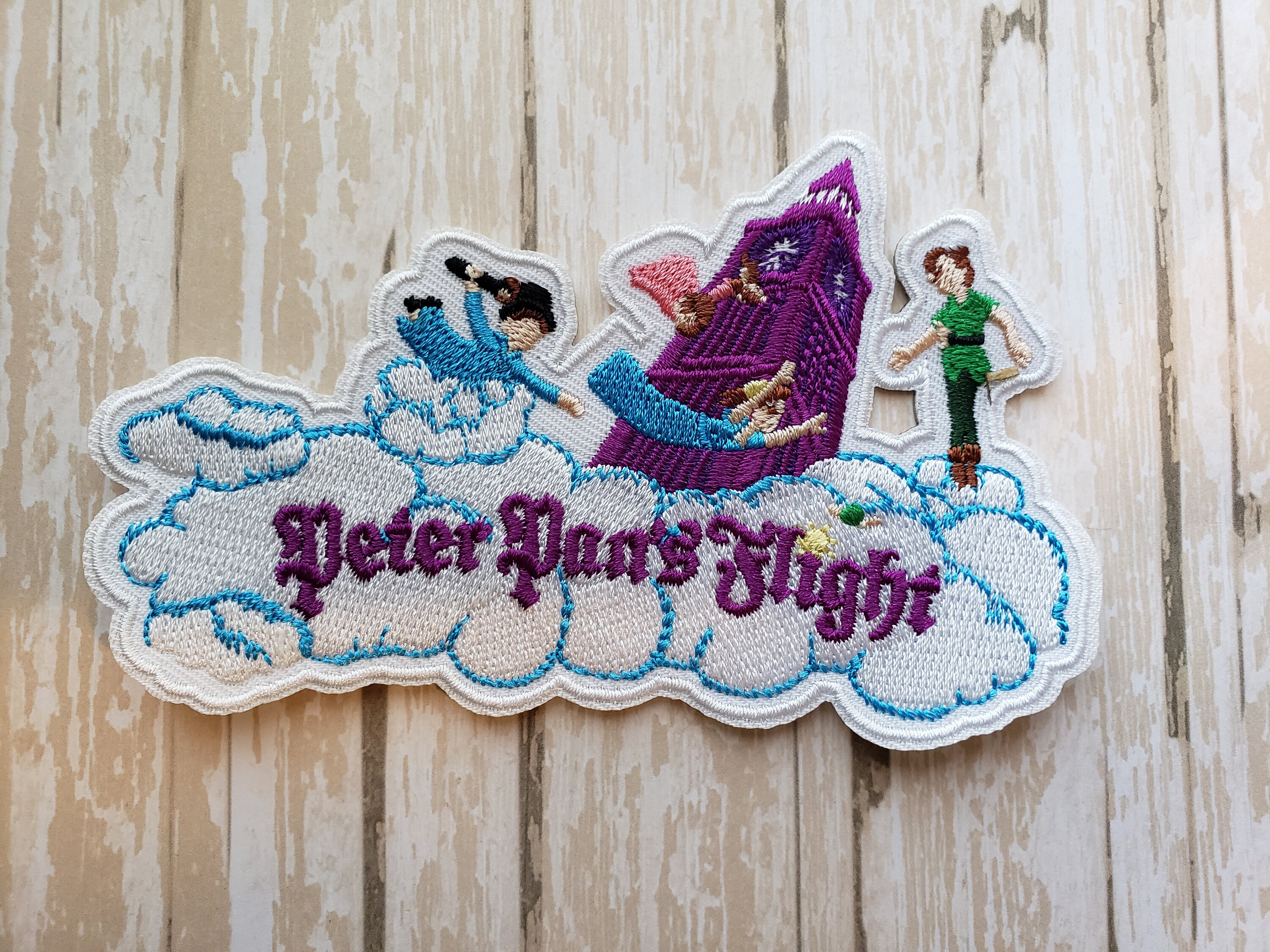 RARE 4.5" x 3"  Disneyland Peter Pan's Flight Ride Disn…