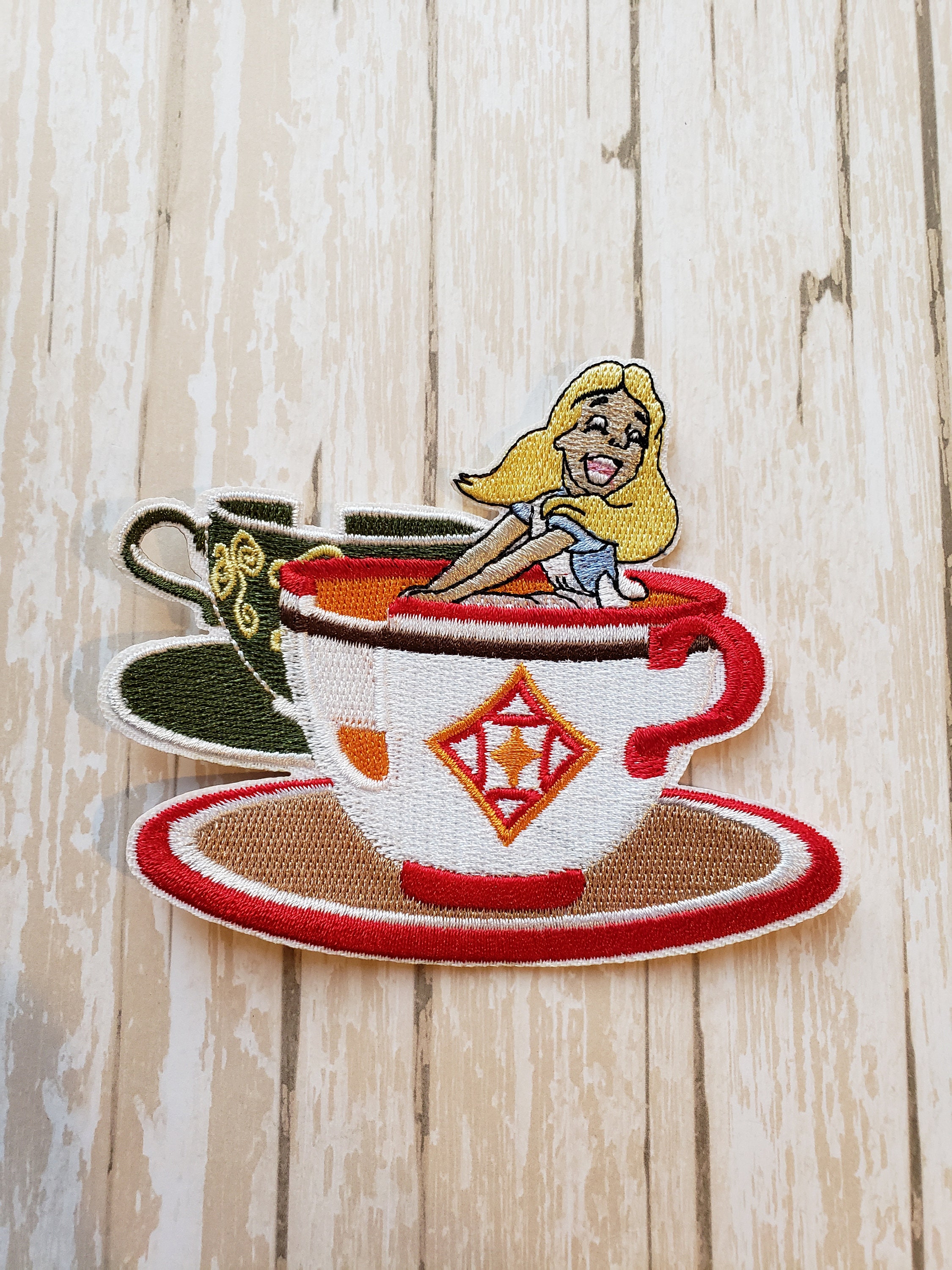Walt Disney World 50th Anniversary Alice In Wonderland Teacup Disney Pin buy the latest best