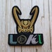 In Stock Now HOOK & LOOP 4 Marvel Loki Disneyland Disneyworld Fabric ...