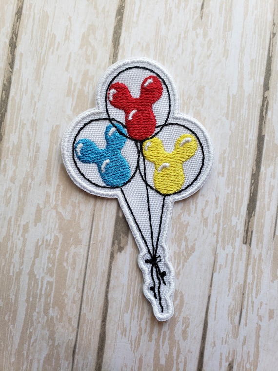 Disney Minnie Mouse Cotton Fabric Iron-On Patches Appliques Emblems