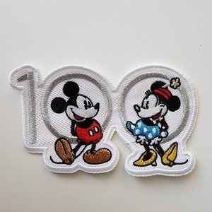 Disney Mickey and Friends Patch Classic Group Embroidered Iron on