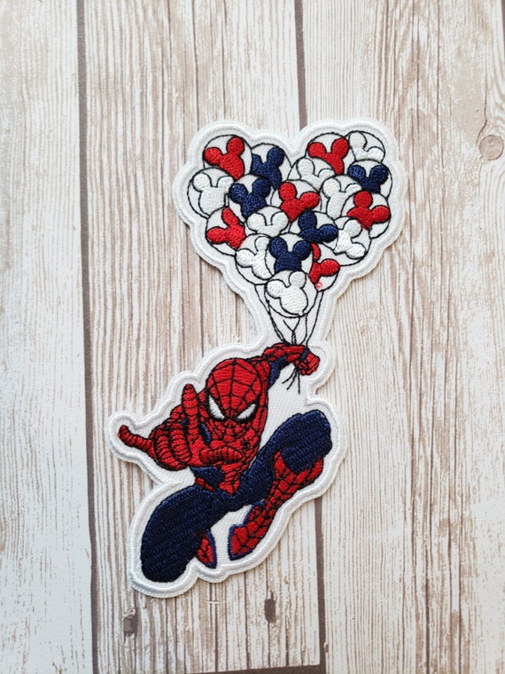 Spiderman patches iron on patch Iron on Embroidered Disney Iron on Patch