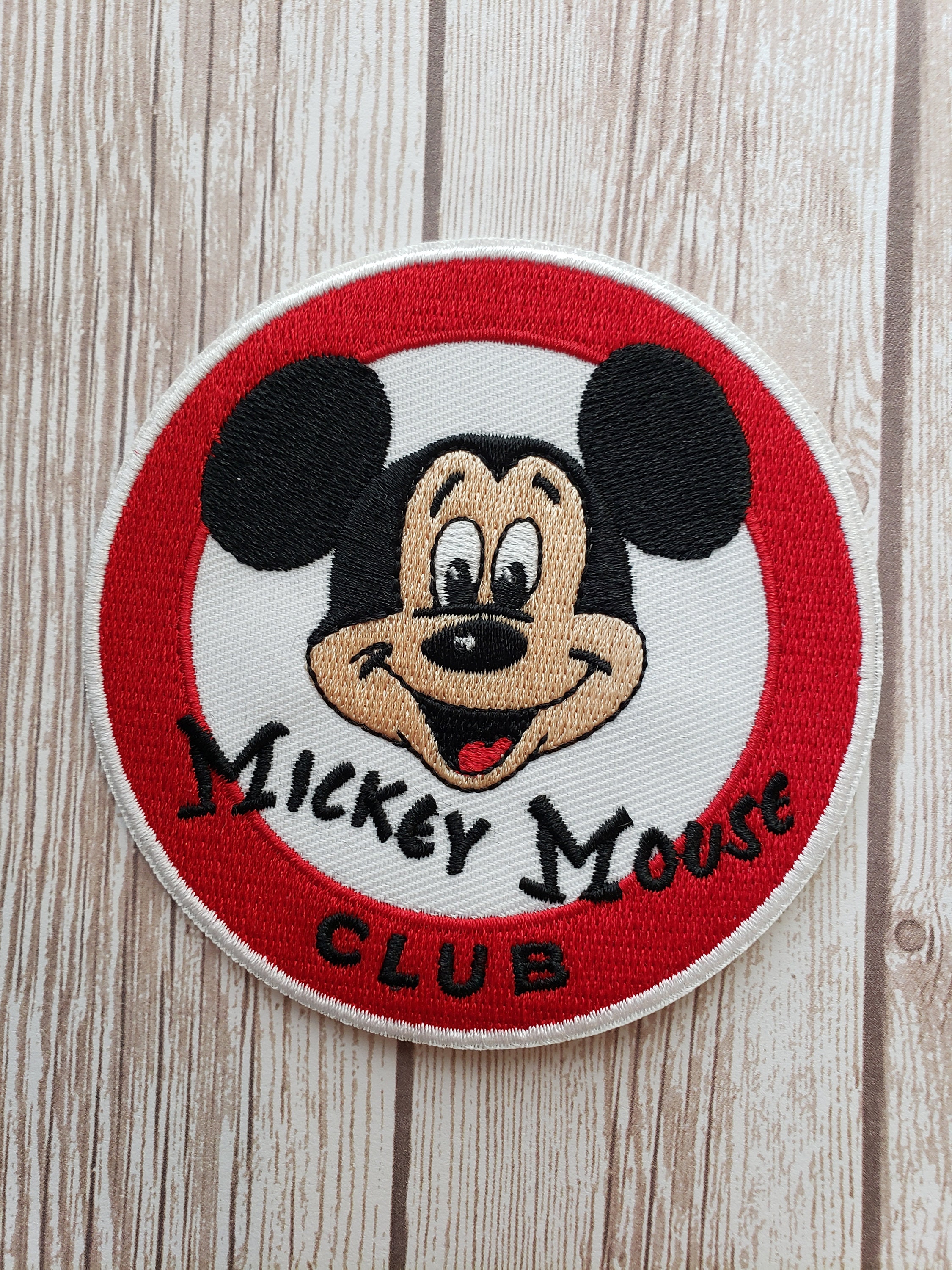 Mickie Mouse Patch Minnie iron on Disney DIY retro