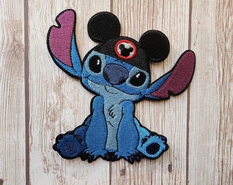 In Stock NOW 3 Angel from Lilo and Stitch Movie Pink Alien Valentine  Scrump Disneyland Disney Fabric Embroidered Iron On Patch Kawaii