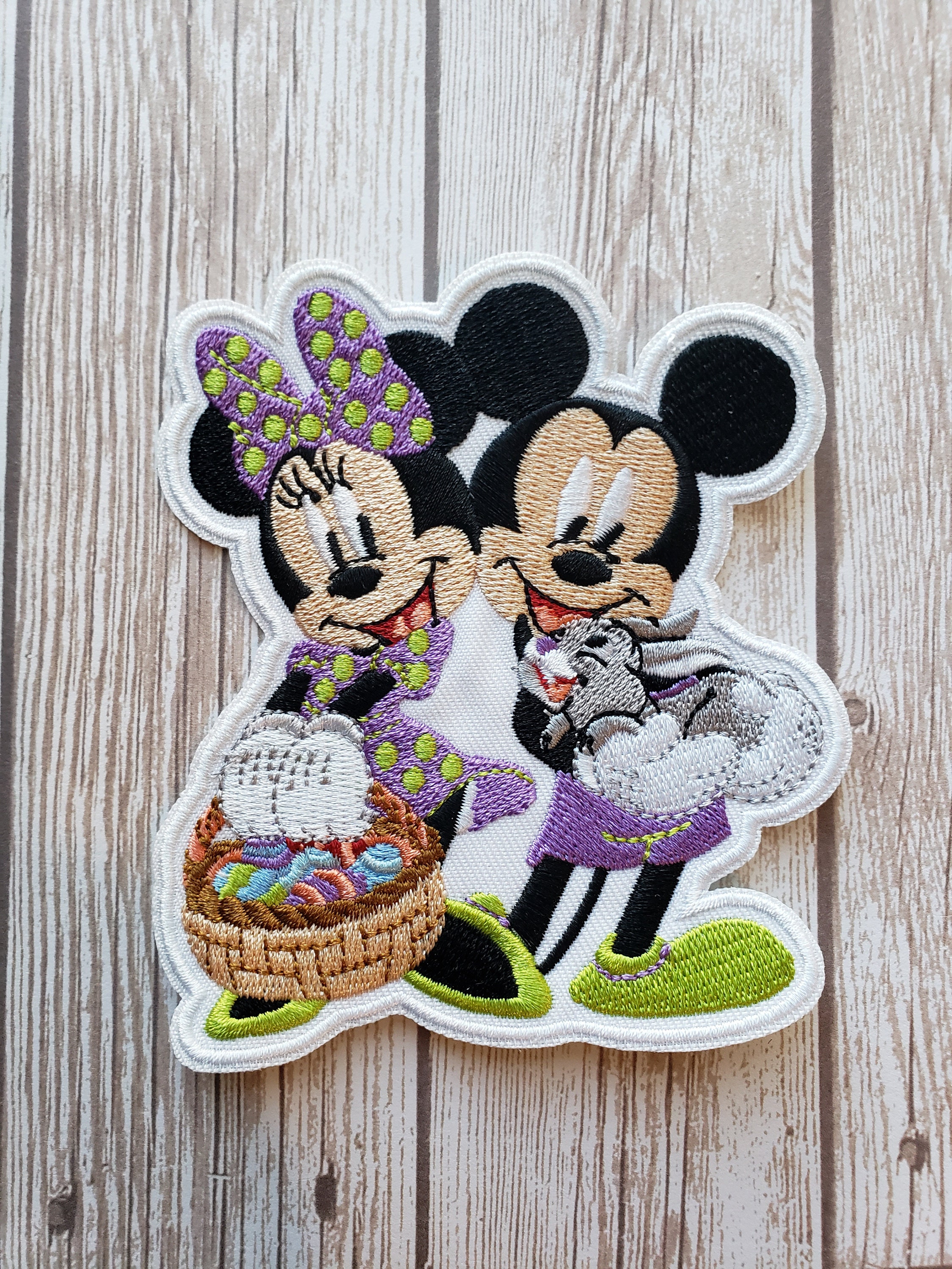 vintage NEW Disney Treasures Patch Lot Of 4 Patches Mickey Minnie Mouse 2  Each €