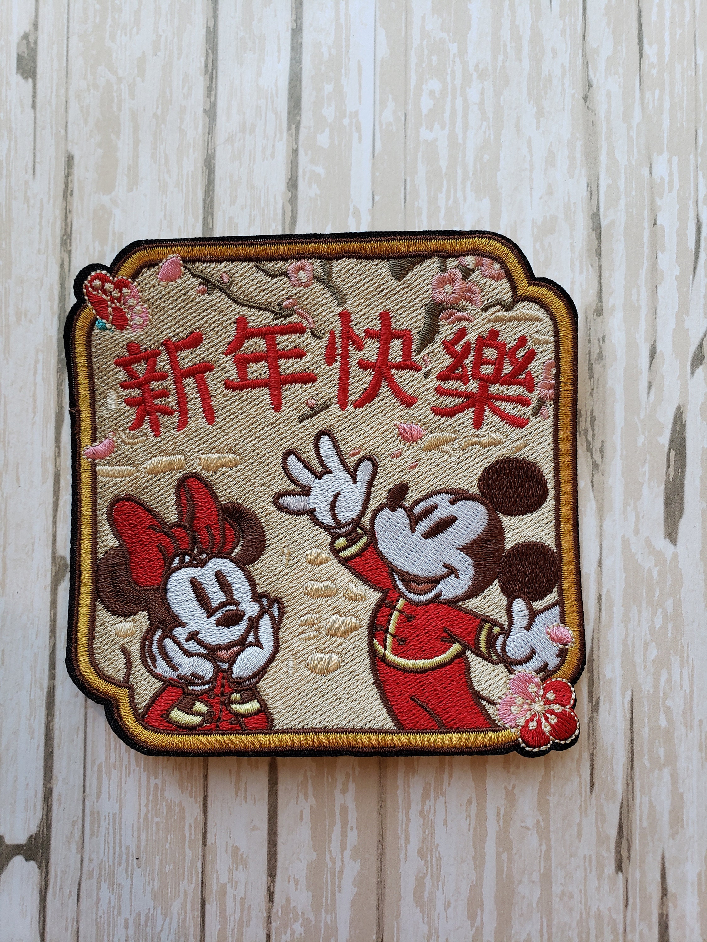 DisneyIron on Patches for Clothes Large Mickey Mouse Cartoon Image  Embroidery Sticker for Baby Bag Anime Patch for Clothes Decor