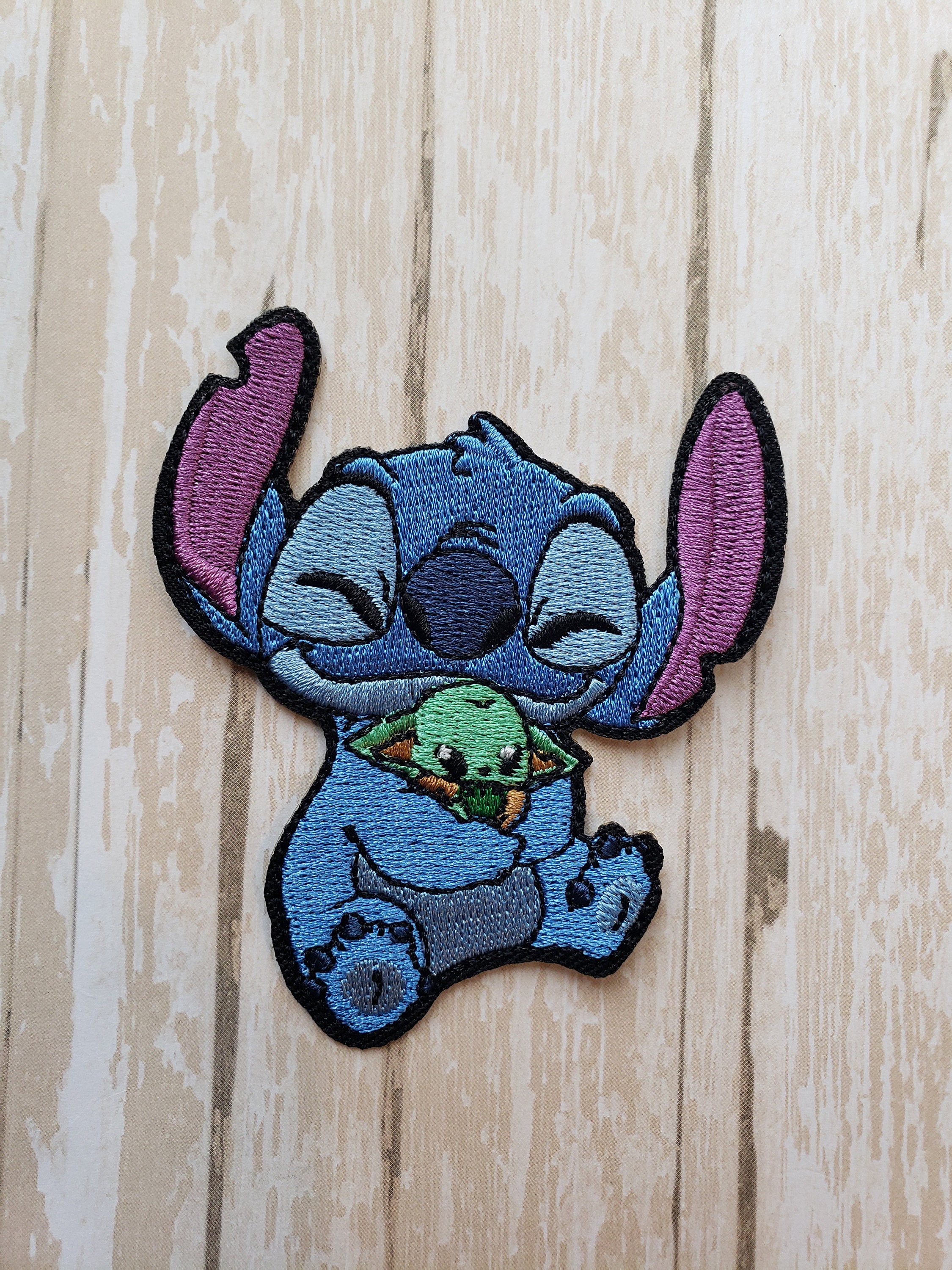 IN STOCK Now  3" Lilo and Stitch hugging Baby Yoda Grogu The Chi…
