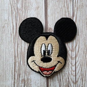 Peek A Boo Mickey Mouse Iron on Patch/mickey Mouse Patch/kid Patch