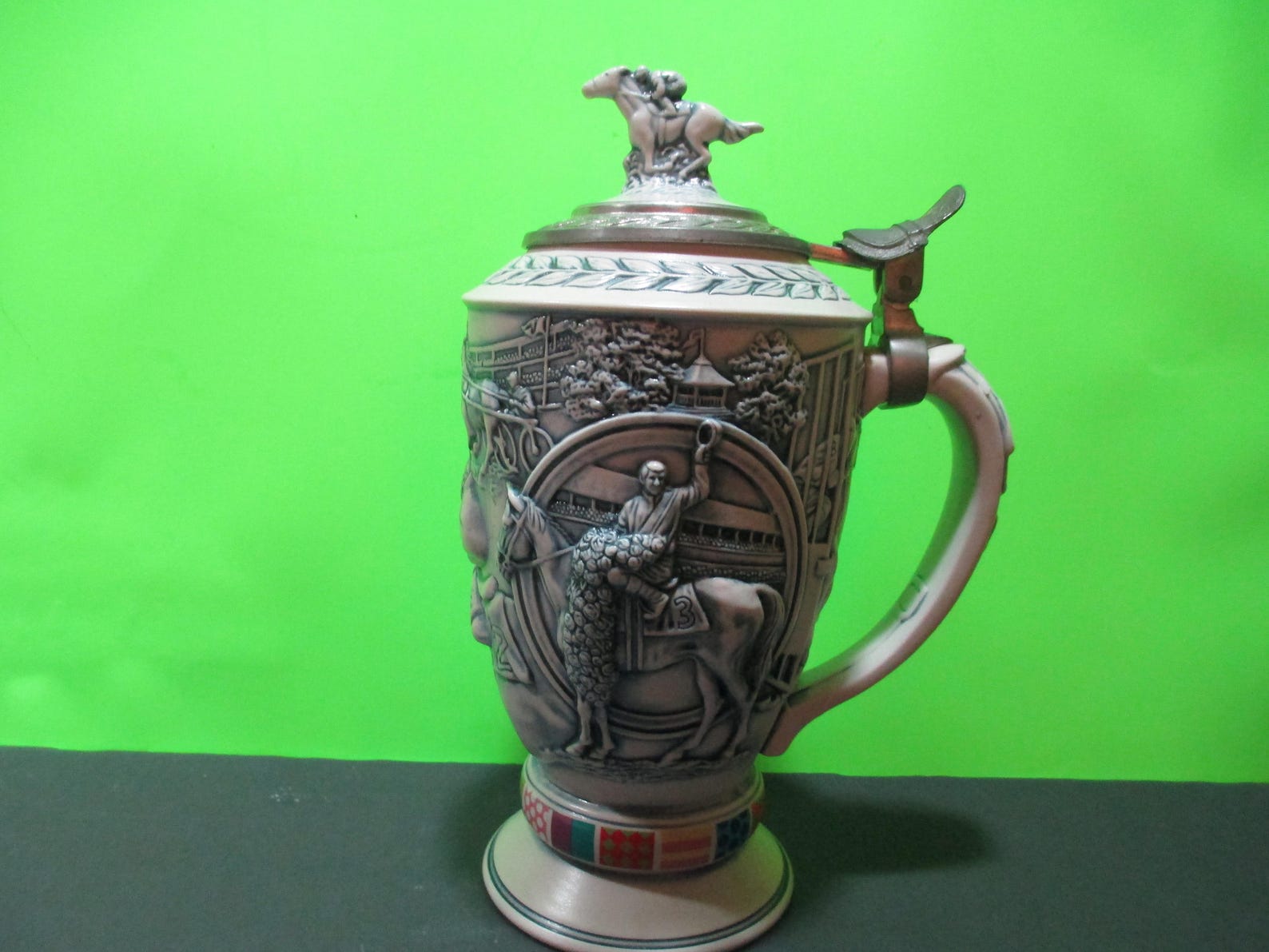 AVON WINNERS CIRCLE Stein 1992 Avon Horse Stein Avon Etsy