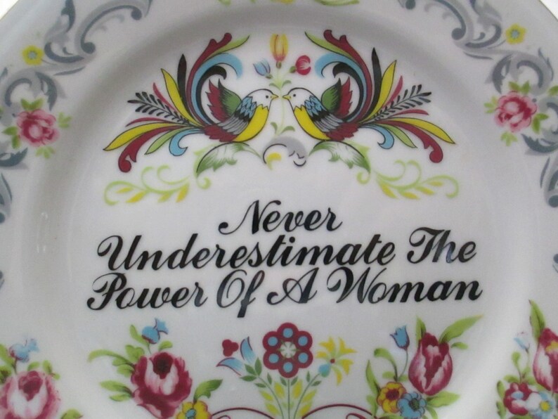 Powerful Woman Plate POWER OF WOMEN Plate Women Power Plate