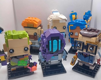VALORANT-inspired Custom Brickheadz LEGO-MOC/models | Original designer! | 15+ agents! | Phantom/Vandal skins