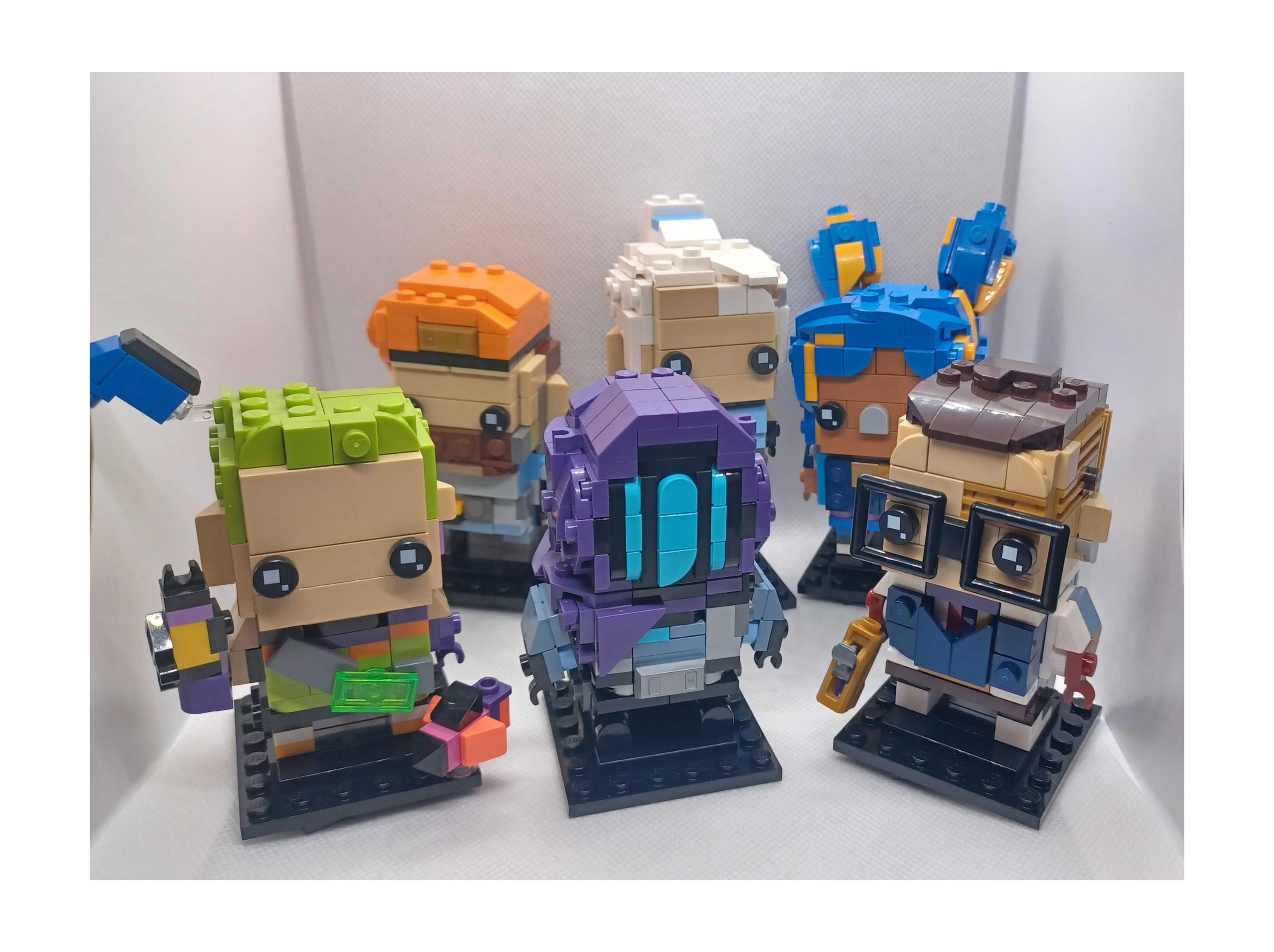 VALORANT風カスタムBrickheadz LEGO-MOC/モデル | オリジナル 