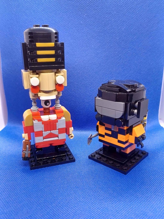 Lethal Company Crewmate Nutcracker Custom Brickheadz Lego moc models Etsy Canada