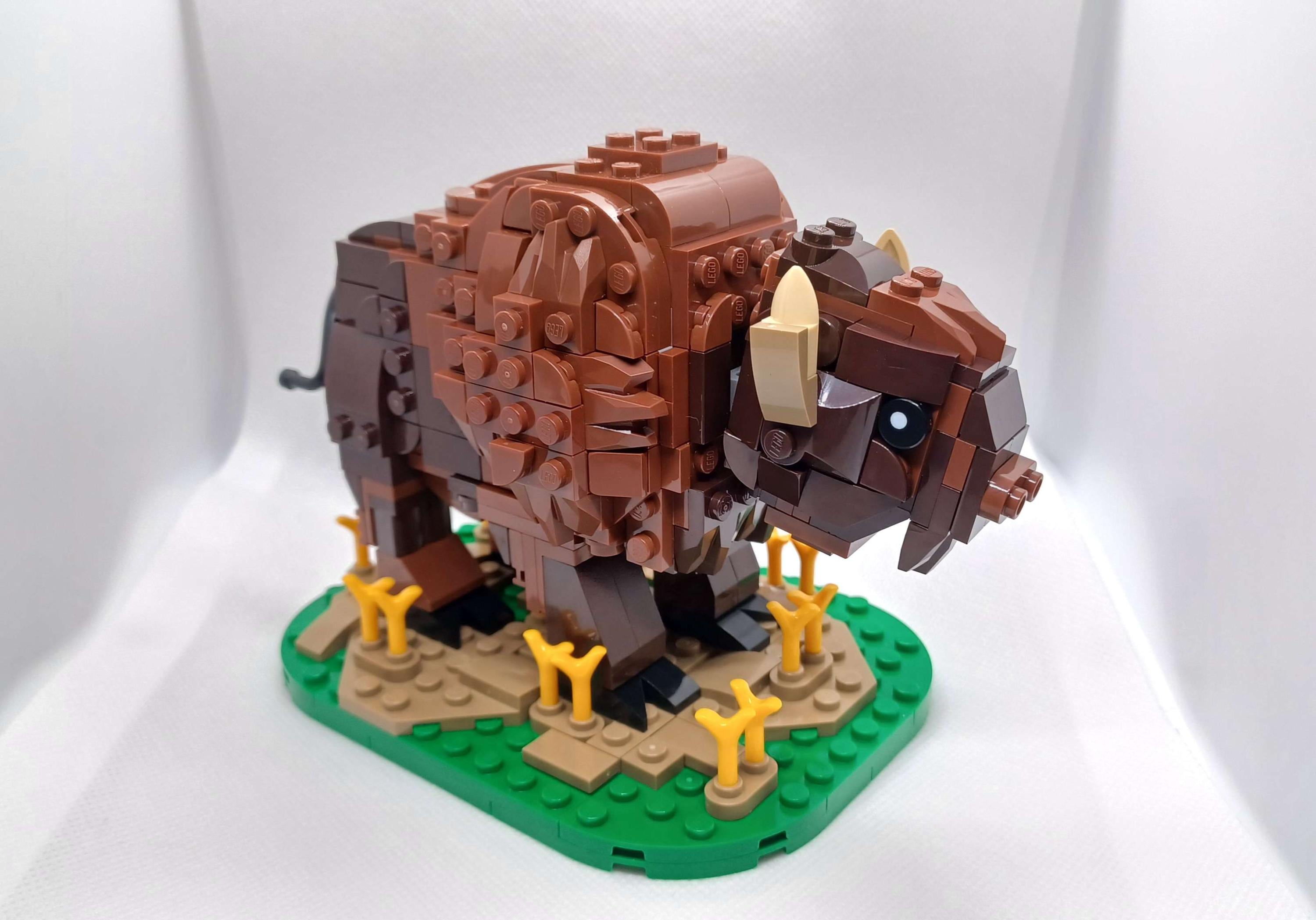 American Bison Custom Lego-moc/model - Etsy