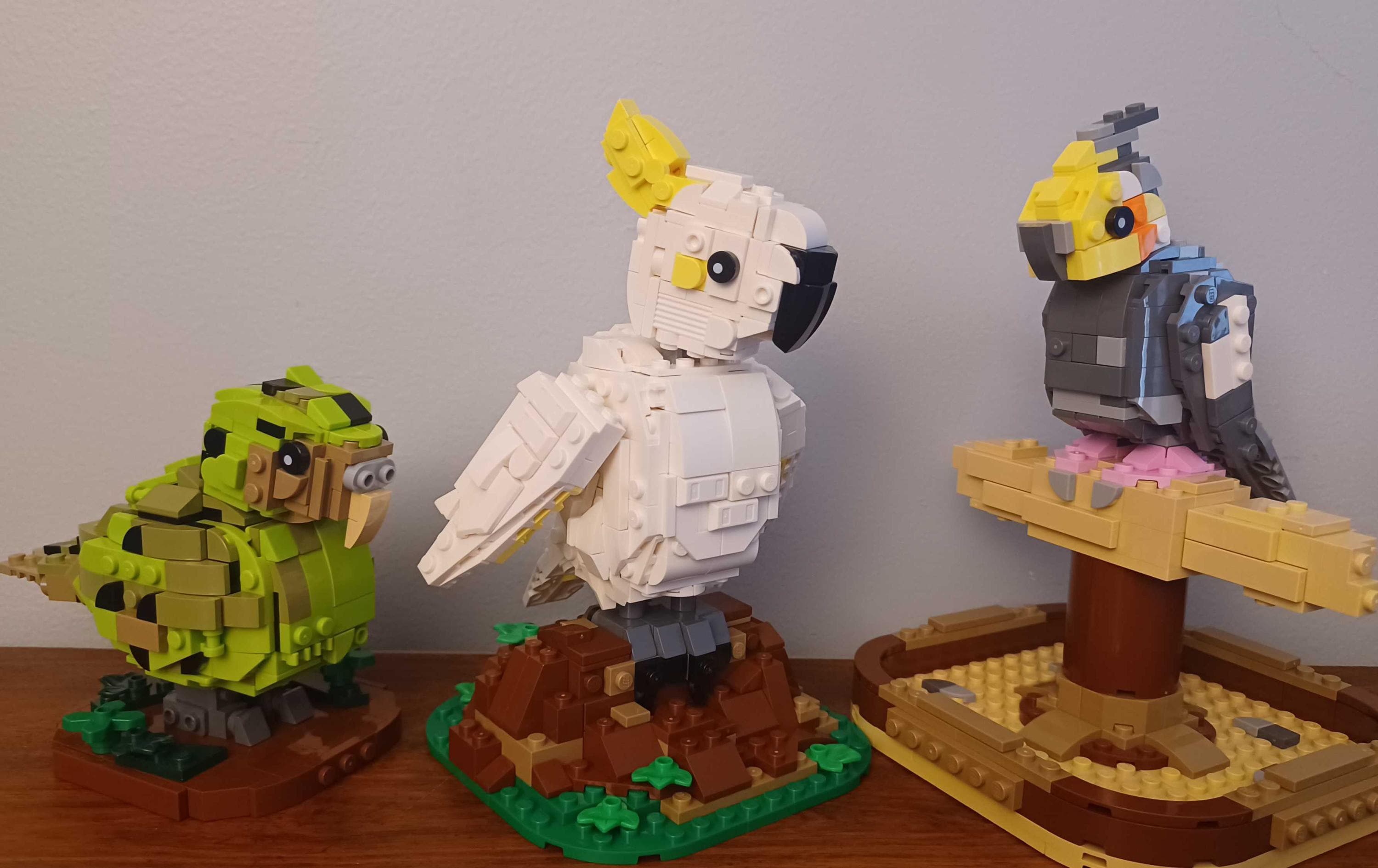 Cockatiel Parrot Bird Custom Lego-moc/model - Etsy